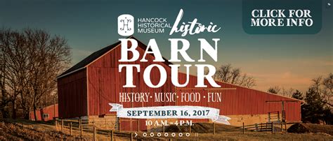 hancock county barn tour